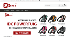 Desktop Screenshot of k9shop.nl